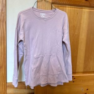 Blush pink thermal shirt